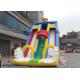 White / Red / Yellow Giant Commercial Inflatable Water Slides , Inflatable Slides For Adult