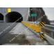 Anti Collision Rolling Highway Guardrail EVA Roller Barriers