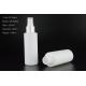 120ml white hdpe bottle with spray,empty small HDPE bottle,plastic squeeze bottles