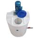 1000L PE Plastic Tanks /dosing tank Agitate Mixer for Mixing Water with 1.5HP
