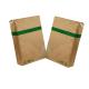 Food Grade 3layer Pasted Valve Multiwall Paper Bags 25kg Flexo Printed