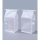 White Kraft Paper Side Gusset Pouch Kraft Paper Bread Bags For Cakes