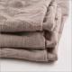 Rusha Textile  30s Poly Spun Single Jersey Crushed Knitted Slub Polyester Fabric