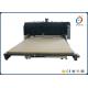Low Noise Automatic Heat Transfer Machine Hydraulic Dual Station Fabric Flatbed