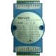 WAYJUN 16-CH Analog Signal to RS485/232 Modbus Converters DIN35 blue signal acquisition CE approved