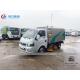 Dongfeng 2 - 3T Mini Road Sweeper Truck With 0.8cbm Water Tank And 1.7cbm Dust Tank