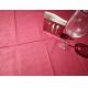 137cm*274cm Square Disposable Paper Tablecloth Red 3ply Thickened