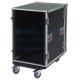 Flight Road Rack Case With Heavy-Duty Caster And Tour Grade Hardware