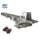 1-1000kg/H 1000mm Conveyor Belt  Chocolate Enrobing Line For Biscuit / Cookie