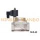 1 1/2'' 2 Way Normally Closed Solenoid Valve Stainless Steel 24V 220V