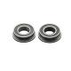 Axial F689 2RS Flanged Sealed Sft Bearing Spherical Outer Ring