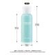 OEM 100ml Plastic Cosmetic Bottles Empty Cyan Dispenser Container For Serum Lotion
