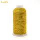 High Tenacity Braided Embroidery Thread for Embroidery Machines Golden Shades Silver