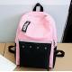 New fashion designs summer outdoor leisure canvas bagsbackpack ,student bag for