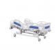 Three Crank Patient Bed Manual Hospital Bed With  Luxurious Central Locking Castors
