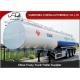 Carbon Steel Customized Fuel Tanker Semi Trailer / Tractor Trailer Tanker