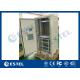 Sandwich Panel Outdoor Power Supply Cabinet Galvanized Steel Climate Controlled