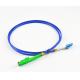Duplex Armored Fiber Patch Cords Singlemode Blue LSZH Jacketed With Customized Length