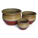 Ceramics Outdoor Ceramic Terracotta Pots / Planters GW6006 Set 4