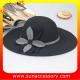 8300399 Sun Accessory customized  winner  fashion 100% Australia wool felt floppy hats, women hats and caps wholesaling