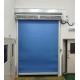 Commercial Security Roller Shutter Fabric Curtain Fast Acting High Speed PVC Doors