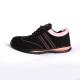Fly Knit Fabric Upper Low Cut Safety Shoes Slip Resistant Rubber Outsole Comfortable EVA Insole