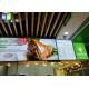 Frameless Edge Lit Restaurant Menu Light Box Illuminated Menu Signs Snap Frame