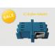 LC/PC Singlemode, duplex, PBS material, blue color FIBER OPITC ADAPTER