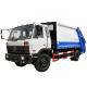 4x2 12CBM 10 ton compressed waste management garbage truck for Tanzania, Chinamade supplier of wastes collecting vehicle