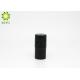 Black Lipstick Tube Container Round Shape Recycled Plastic Material Made