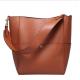 Pure Leather Handbag Bucket Bags for Women Hot Sale Cowhide Single Shoulder Bag