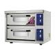 2 Decks 2 Trays Stainless Steel Electric Baking Ovens Laminated-Type Features Energy-Saving Temperature Range 20~300°C