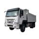 HW06 Cab Used Tipper Trucks with Sinotruk Transmission and 6 Cylinders