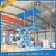 Heavy Duty Double Deck Scissor Car Lift Explosion Proof Lock Valve