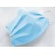 Disposable Breathable Hygiene Face Mask with High Filtration Capacity Blue Color