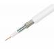 RoHS PE Insulated 30V 75ohm Flexible Coaxial Cable , RG59 RF Coaxial Cable
