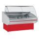 Supermarket Fresh Meat Display Commercial Fish Display Refrigerator Counter Chiller Meat Display Fridge For Sale