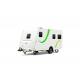 Compact Family Caravan Hotel Trailer RV Camp Trailer Minimalist Complete In Interior