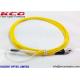 G657A2 Cable Fiber Optic Patch Cord Jumper Single Mode DIN / PC PVC LSZH PE OFNR