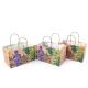 Square Bottom Fruit Paper Bags Disposable For Grape Apple Packaging