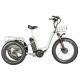 7 Speed 3 Wheel Electric Tricycle 24 Inch 48V 500W Fat Tire Electric Trike For Adult