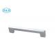 B02 Furniture Fittings Aluminum Alloy Handles Nickel Brushed Hole Distance 160mm