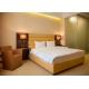 Single Room Modern Hotel Bedroom Furniture , Hotel Guest Room Furniture