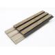 WaterProof Soundproof Fluted PS Wall Panels Easy Installation Wood Plastic Composite