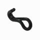 High Quality New Style Factory Safety Cargo Black Double J Single Hoist Hook For Tie Down