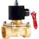 2W Brass Solenoid Valve for Water Treatment Nominal Pressure Pn1.6MPa Term Fob