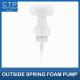 Flower Cat foot shap  Foam Pump with Custom Tube and 304/316 Spring