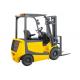 2.5 Ton 4 Wheel Electric Forklift Truck Battery Operated With Seat Energy Saving