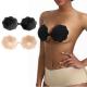                  Women Sexy Strapless Bra Breathable Backless Push up Invisible Self Adhesive Silicone Bra             