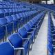 Plastic Folding Tip Up Stadium Seats Anti Aging With HDPE Material